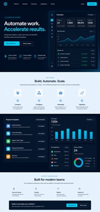 SaaS workflow design